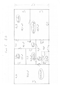 Maße Haus Nr 5 im EG
