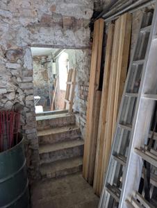 Scheune Kuhstall Durchgang