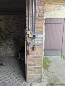 Strom Anschlüsse Abstellplatz