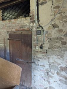 Strom Verteilerkasten und Anschlüsse Abstellplatz